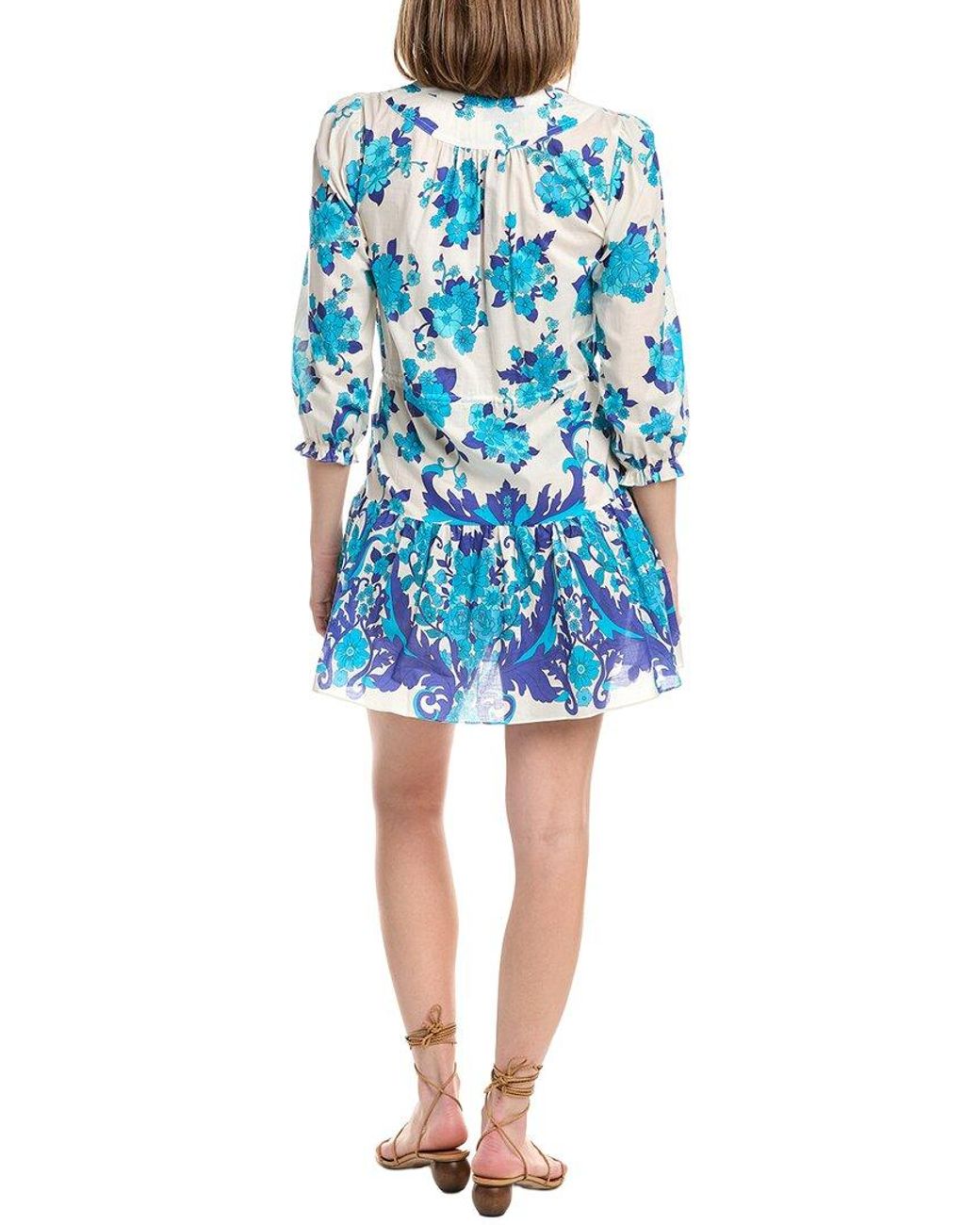 FLORA BEA NYC Blue Cova Dress