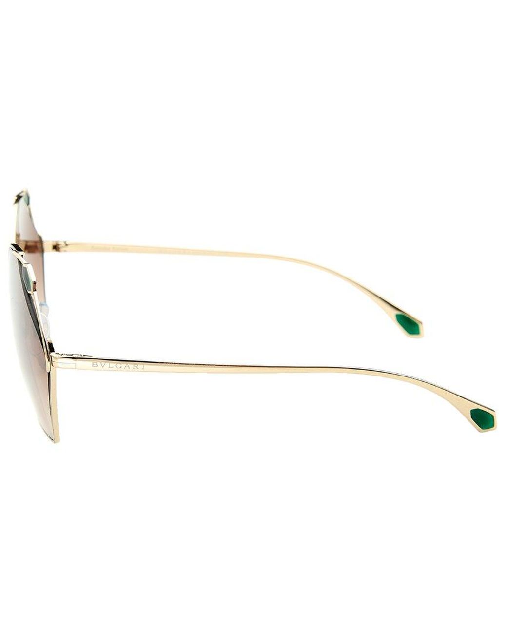 BVLGARI White 6160 58mm Sunglasses
