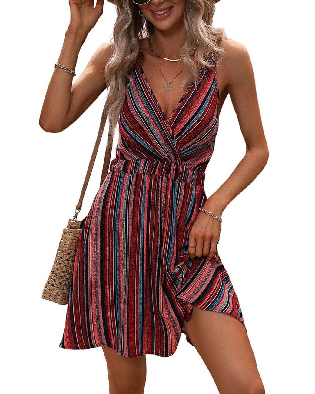 Kayla Paris Red Mini Dress