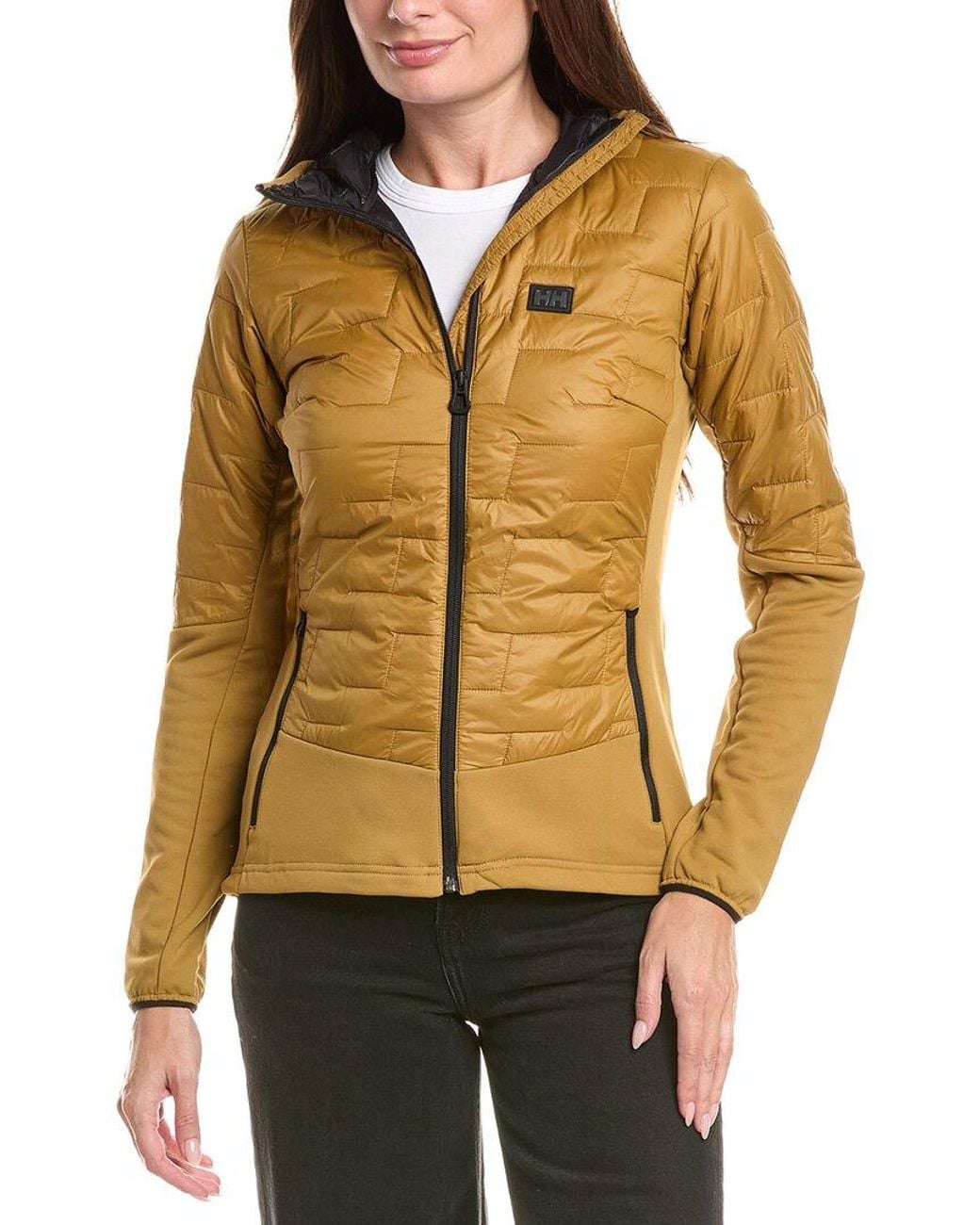 Helly Hansen Brown Lifaloft Hybrid Insulator Jacket