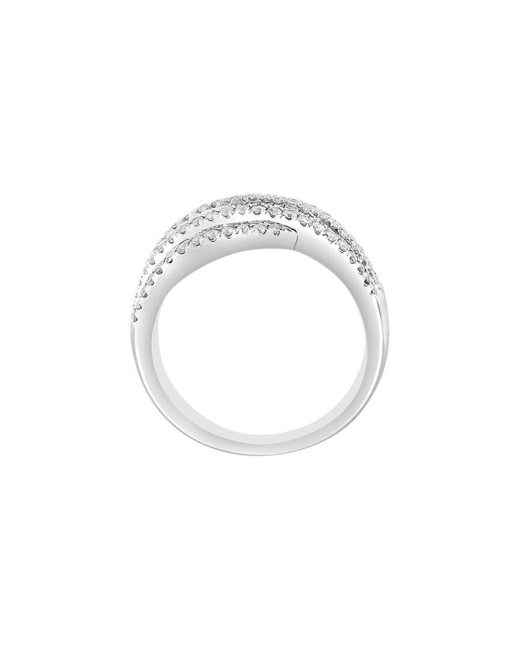 Effy Fine Jewelry White 14K 0.95 Ct. Tw. Diamond Ring