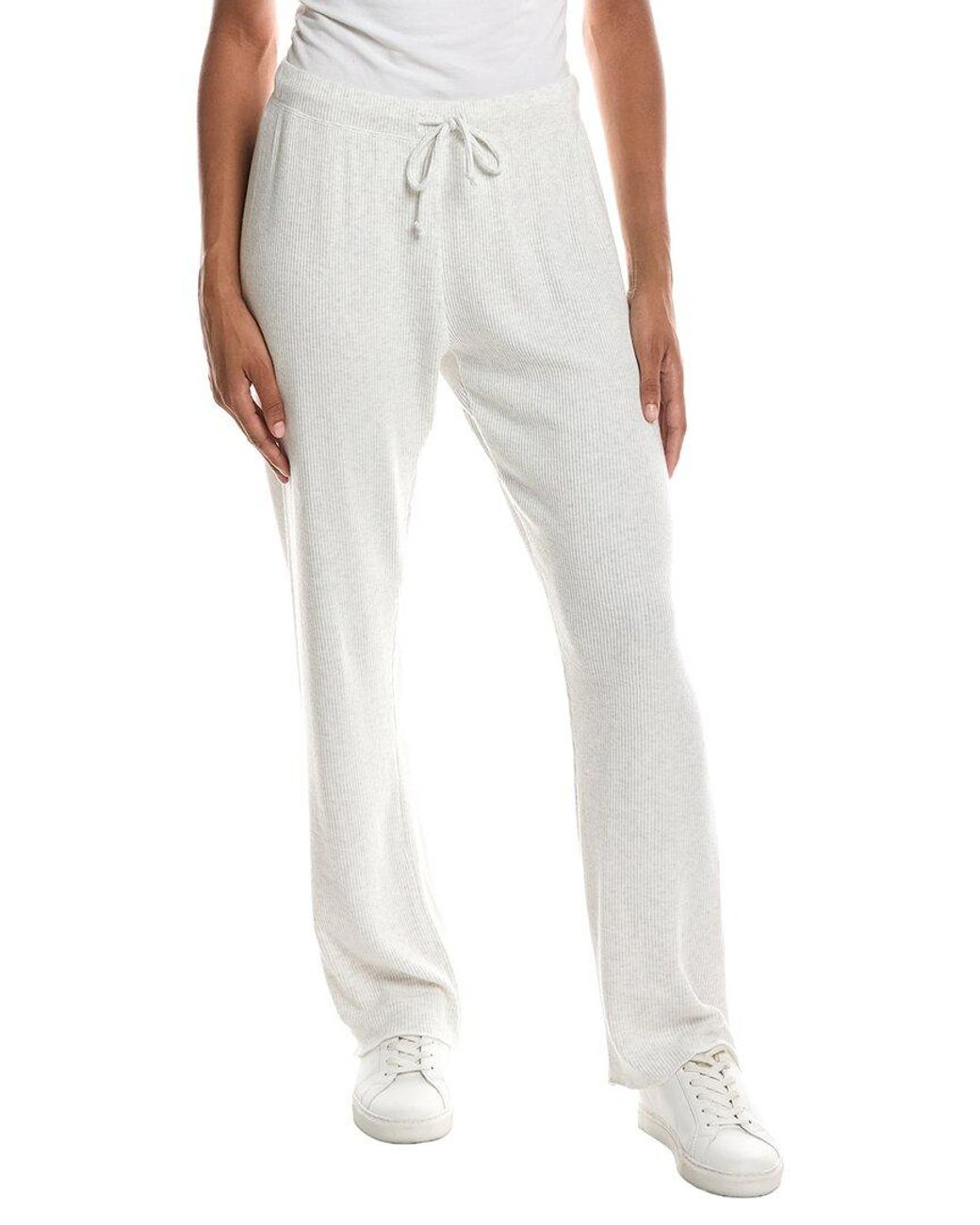 PERFECTWHITETEE White Leann Sweater Rib Pant