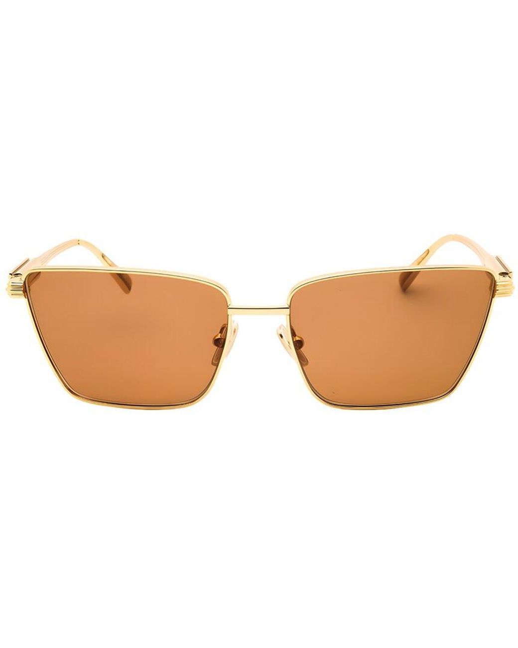 Ferragamo White 59Mm Sunglasses