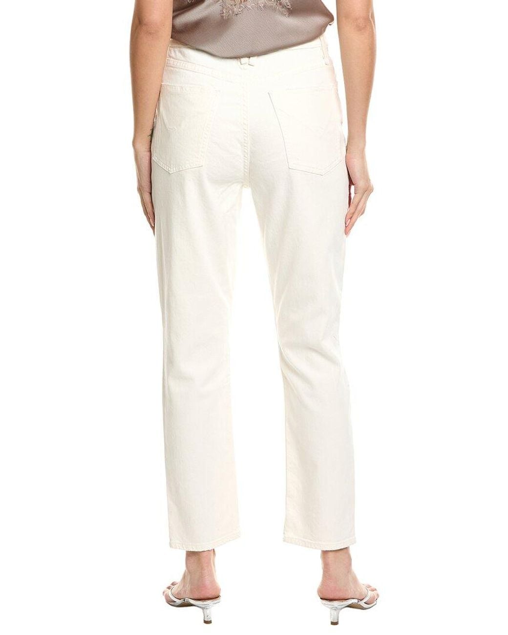 Hudson Natural Harlow Destructed Ecru Jean