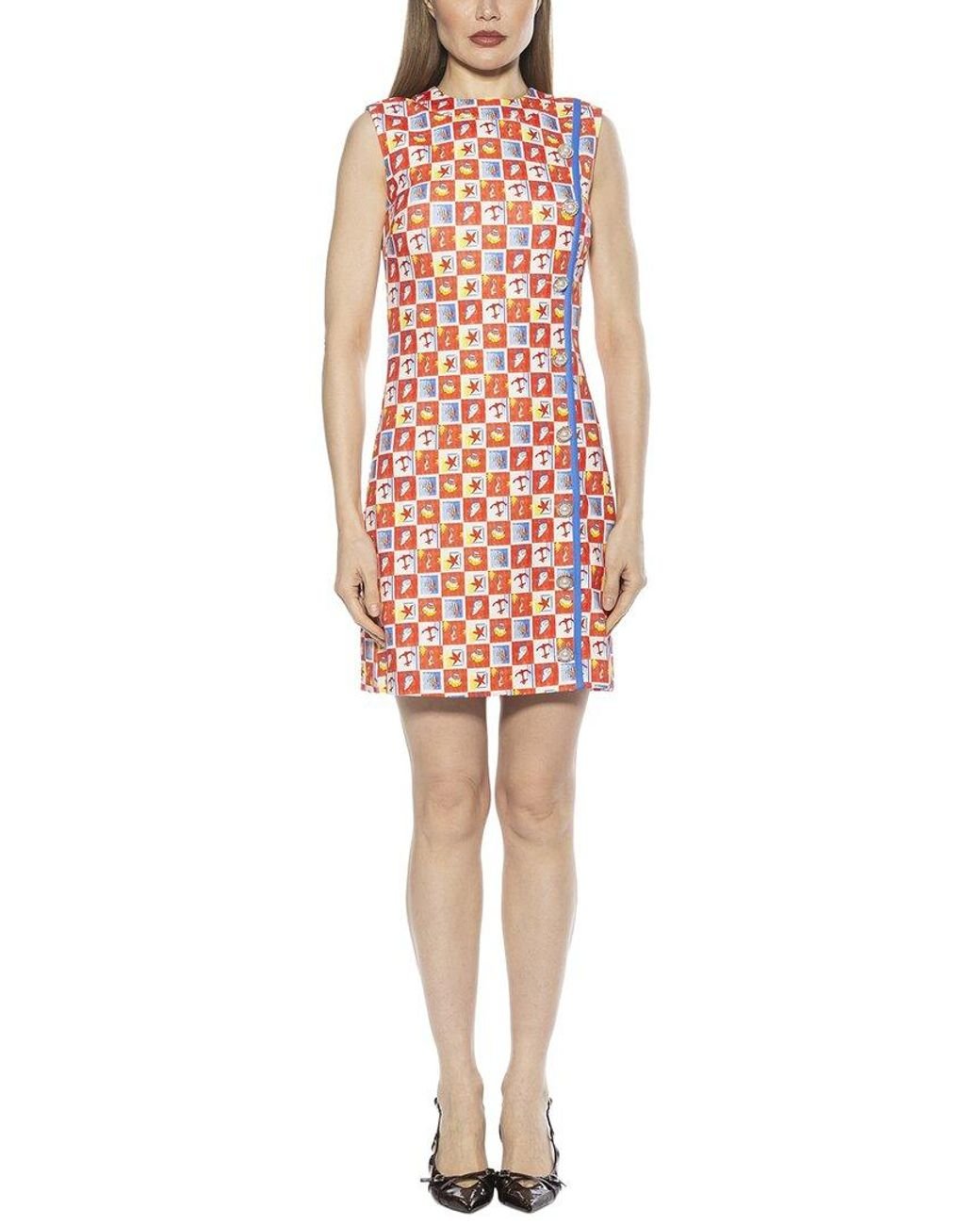 Alexia Admor Red Armani Shift Dress