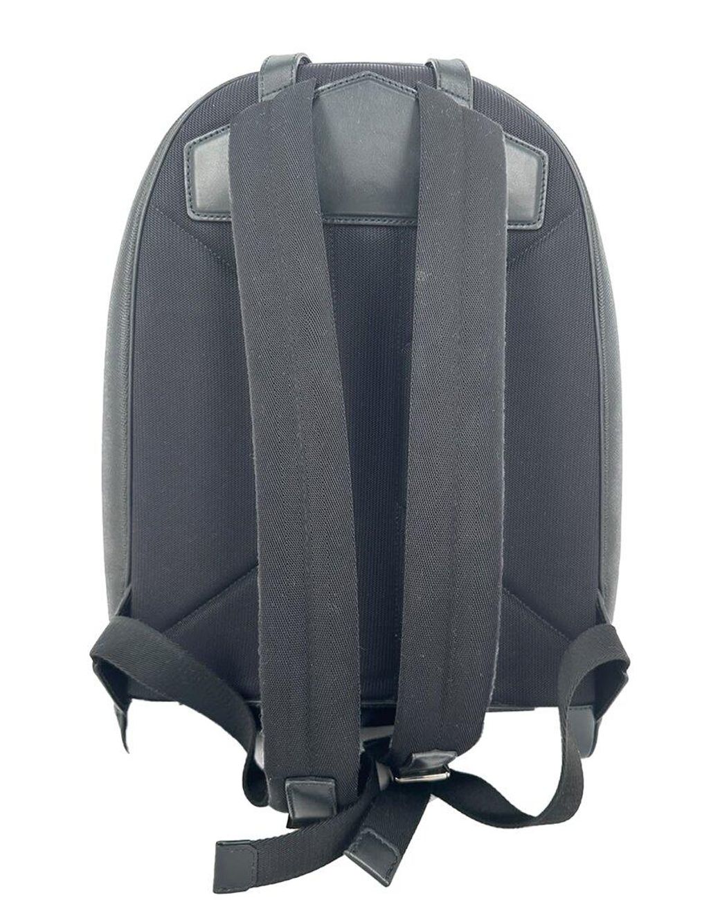 Burberry Gray Leather Rocco Backpack (Authentic Pre-Loved)
