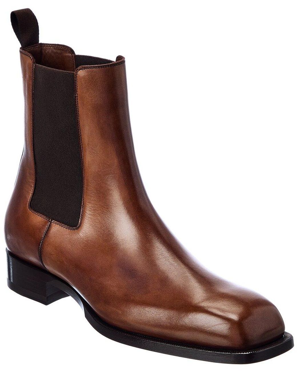 Christian Louboutin Amiralo Leather Boot in Brown for Men | Lyst