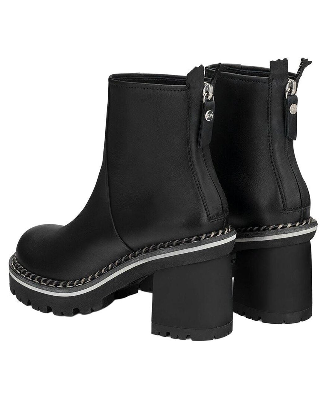 Agl Attilio Giusti Leombruni Black Leather Bootie