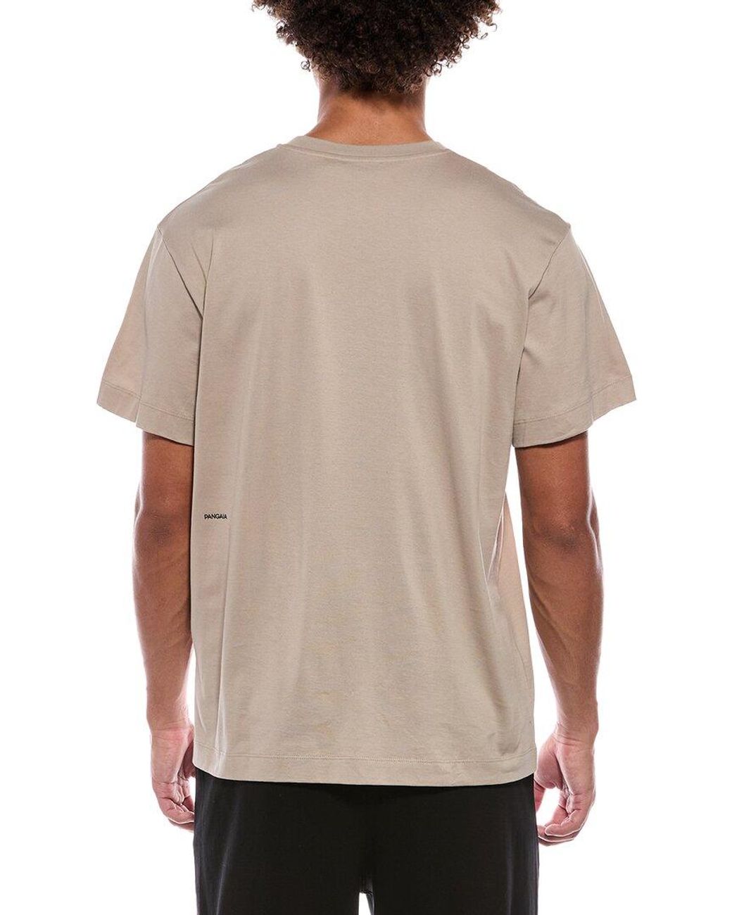 PANGAIA Gray T-Shirt for men