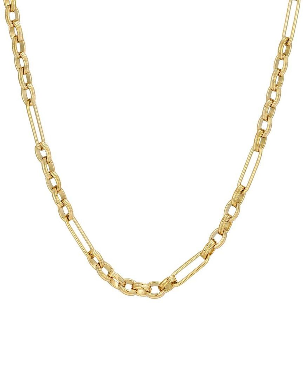 Adornia Metallic 18K Plated Stainless Steel Necklace