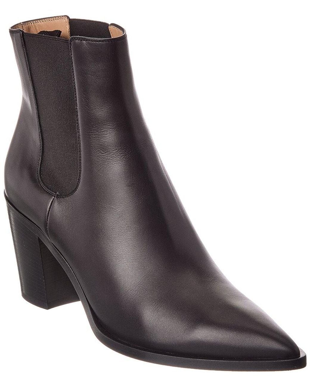 Gianvito Rossi Brown Romney 70 Leather Boot