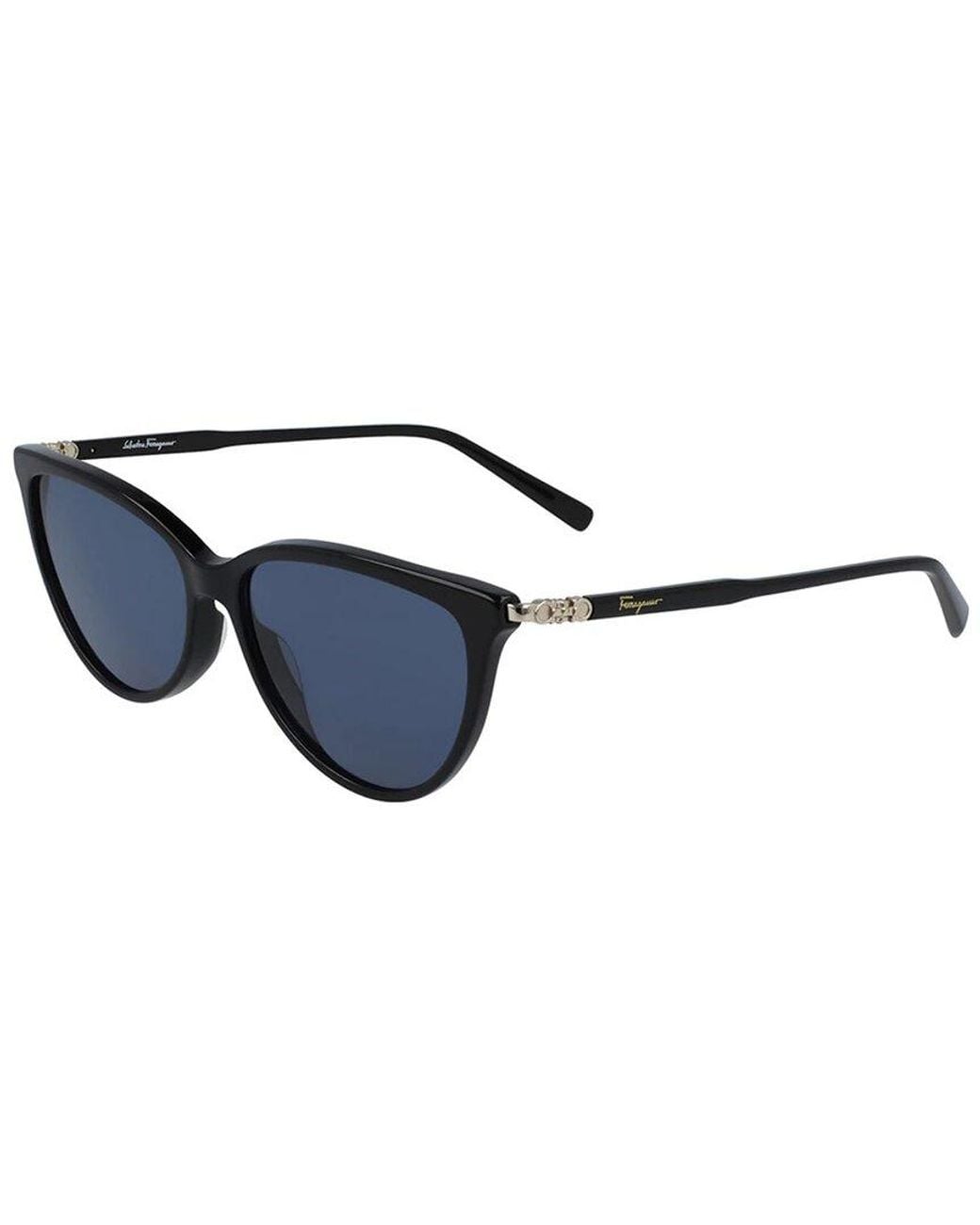 Ferragamo Blue Ferragamo 55mm Sunglasses