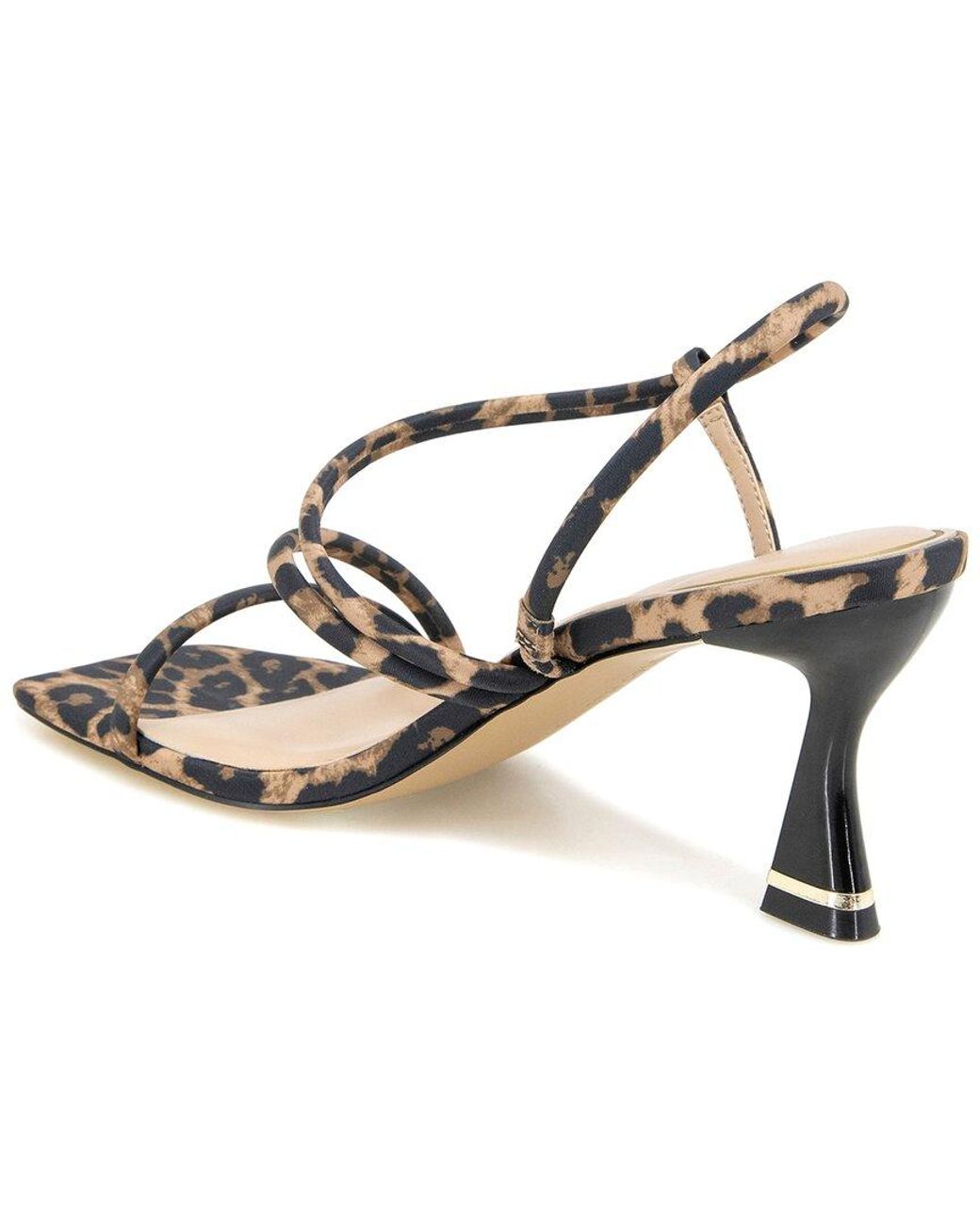 Kenneth Cole Metallic Dreama Square Toe Dress Sandals