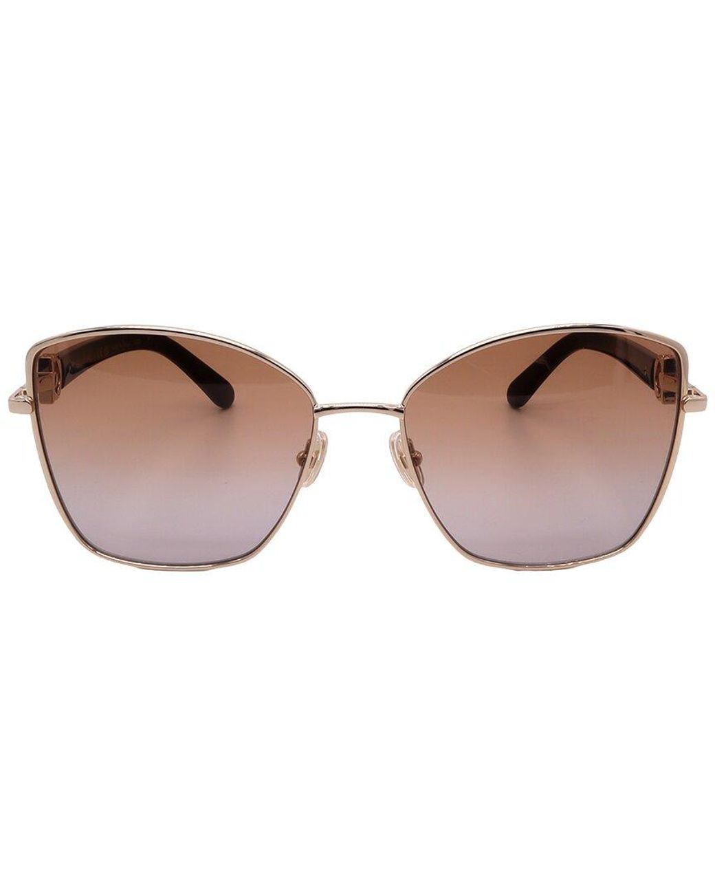 Ferragamo Natural Sf312Sr 60Mm Sunglasses