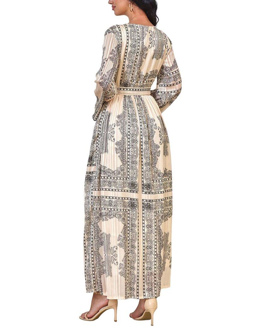 Luna Tuccini Natural Maxi Dress