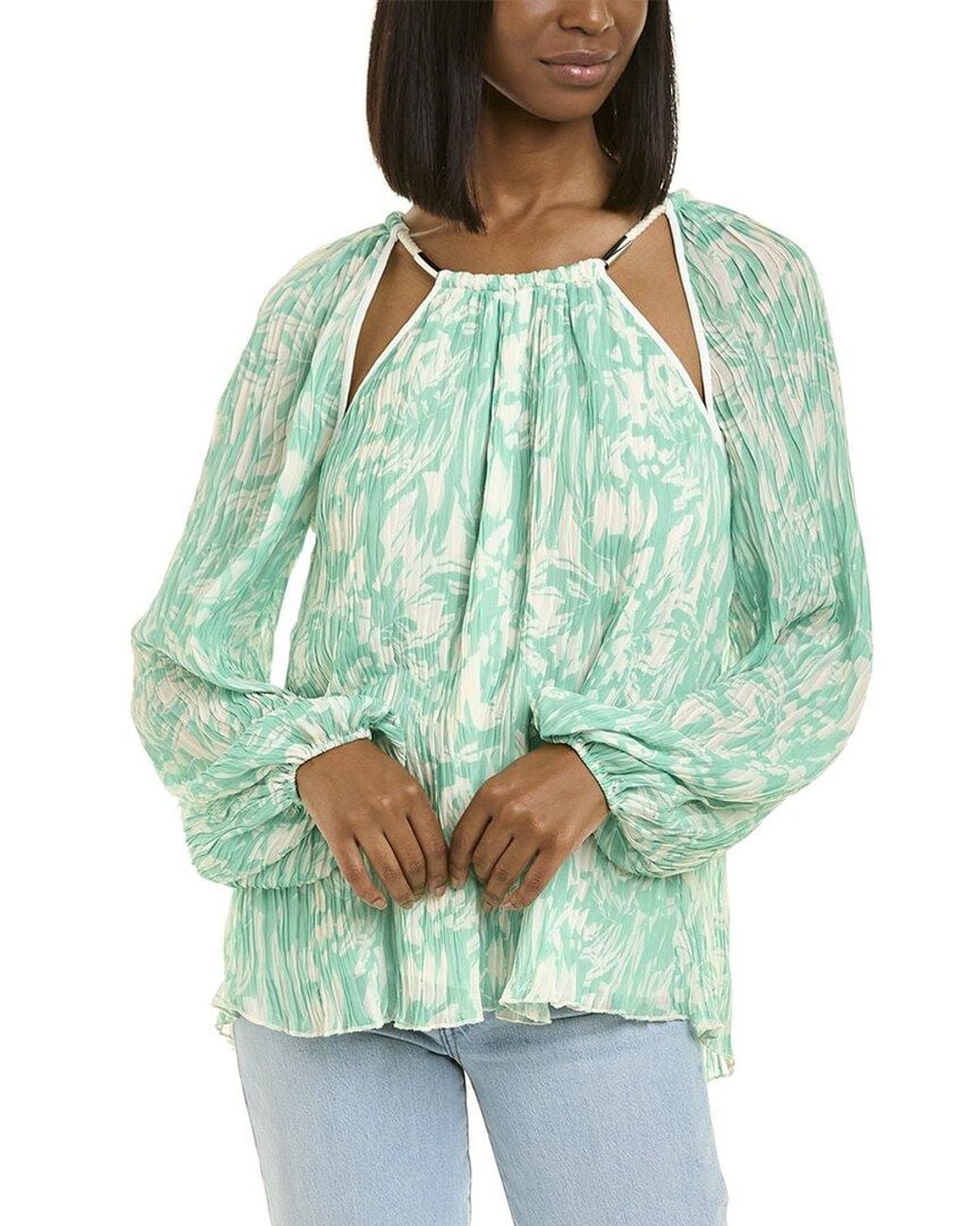 Jonathan Simkhai Green Lilah Top