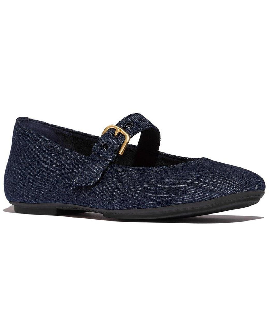 Fitflop Blue Delicato Denim Mary Jane