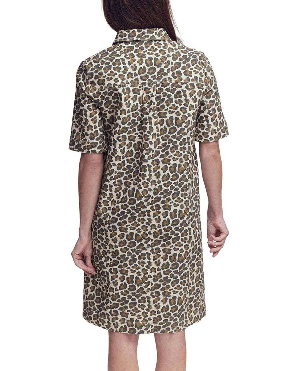 Boden Natural Zia Pocket Shift Dress