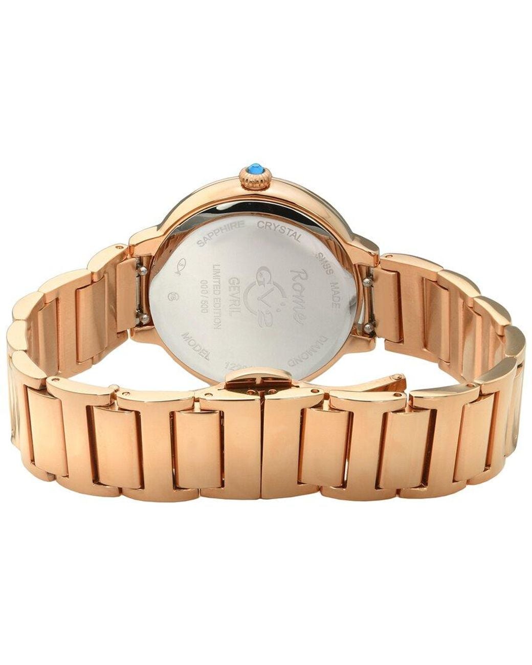 Gv2 Metallic Rome Diamond Watch