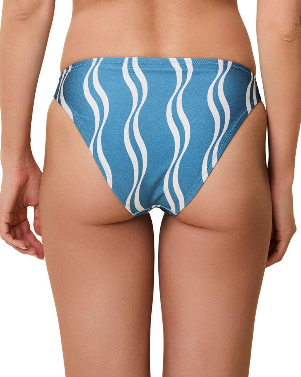 Solid & Striped Blue The Rachel Bottom