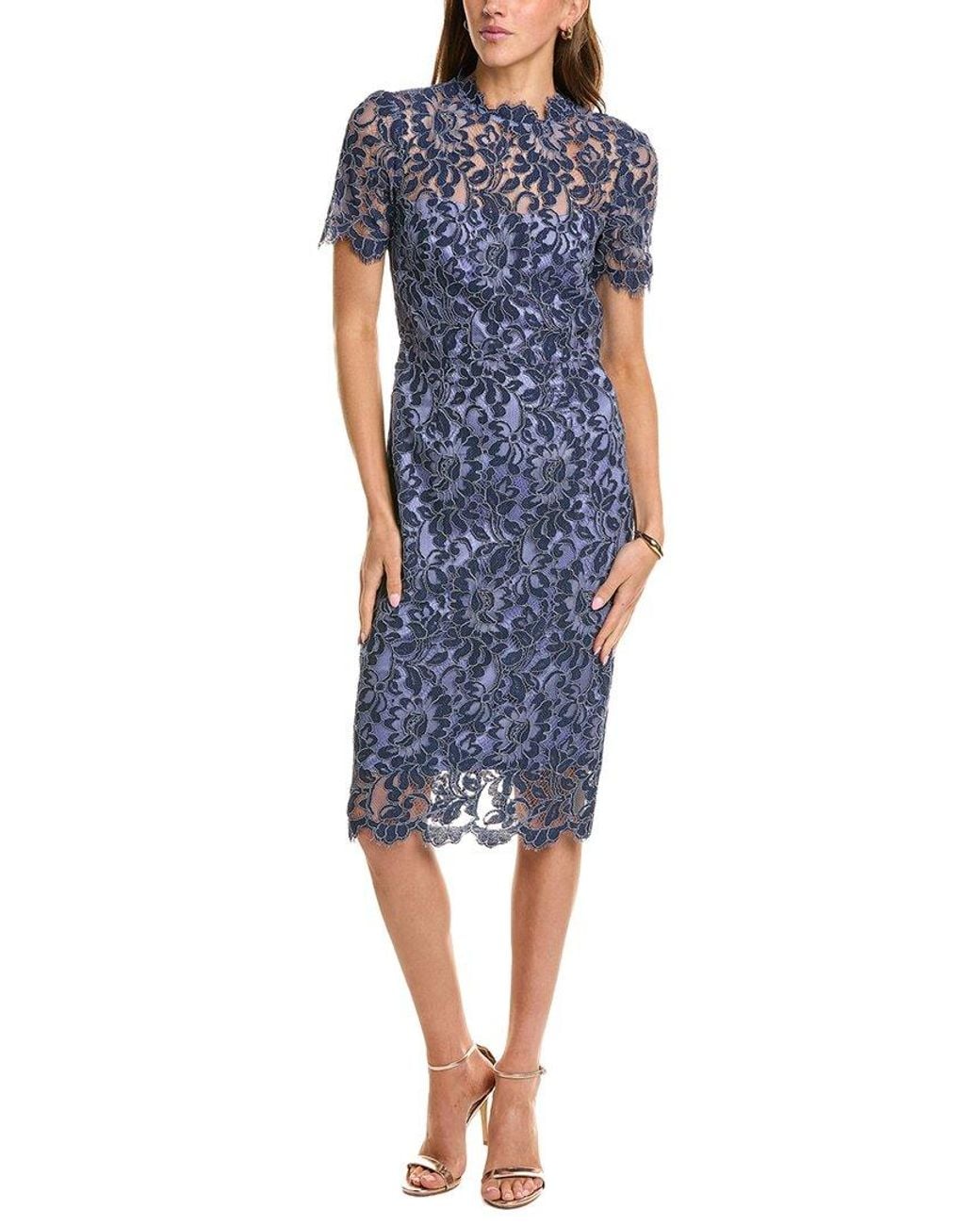 Eliza J Blue Sheath Dress