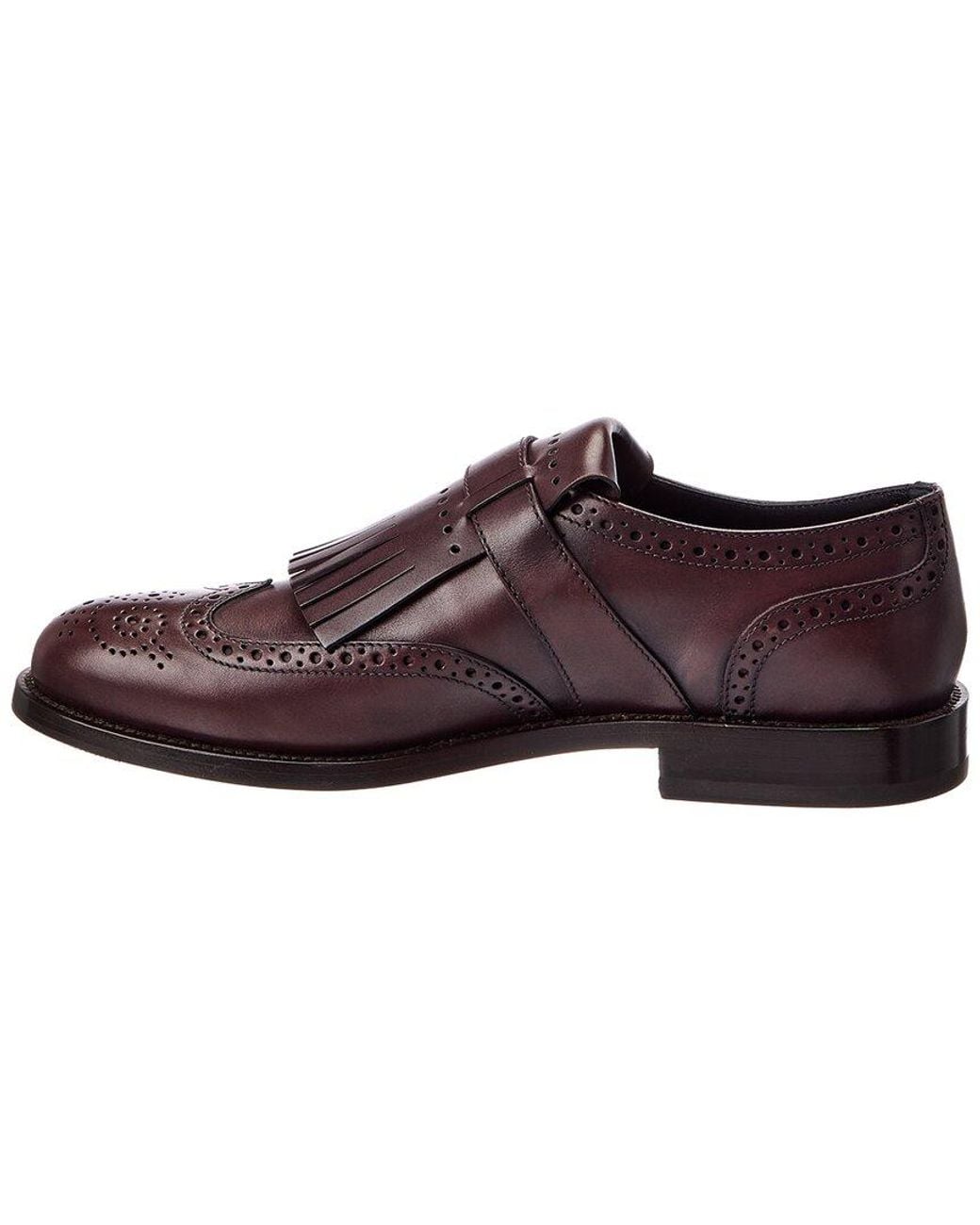 Tod's Brown Leather Loafer for men