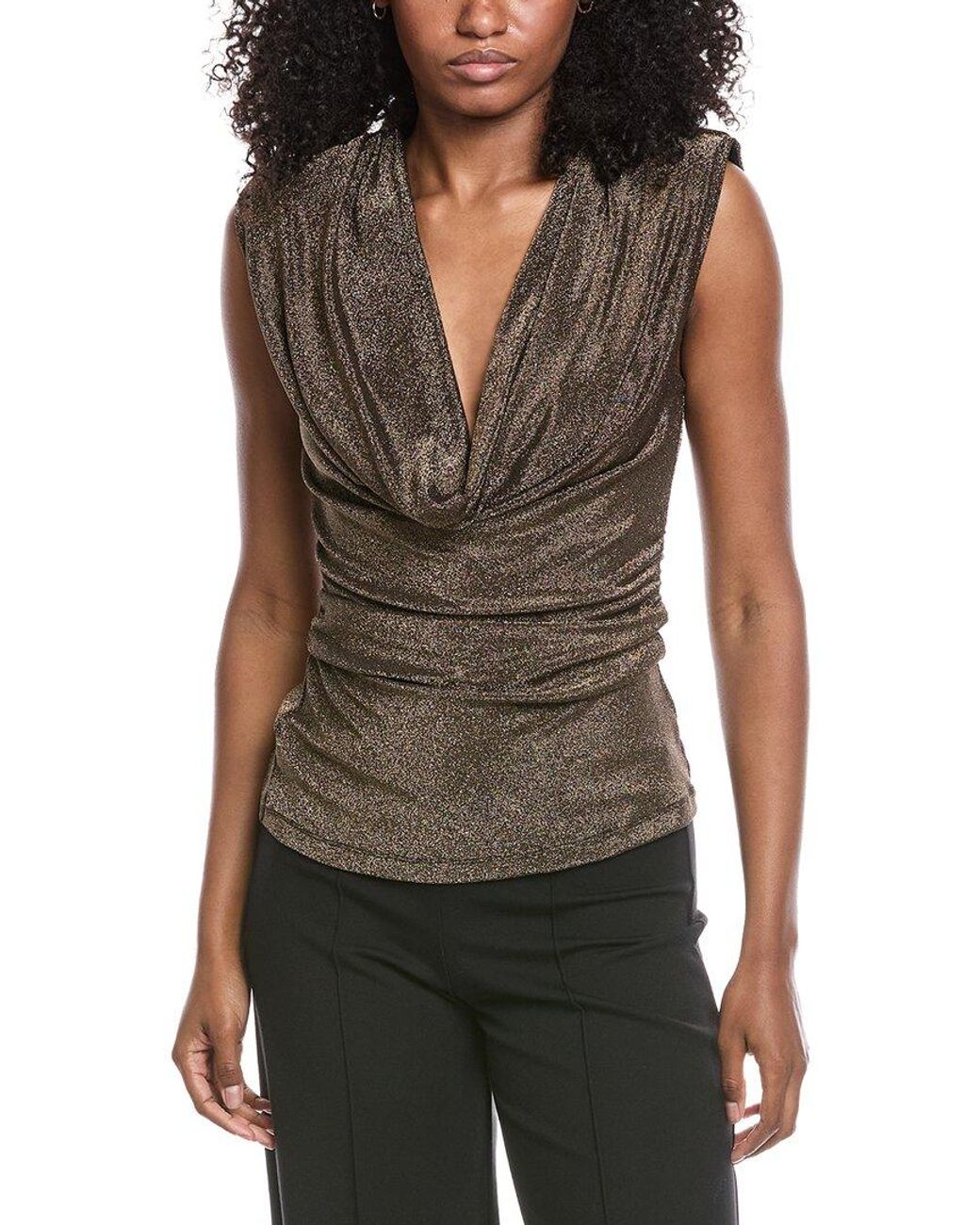 Ramy Brook Brown Consuela Top