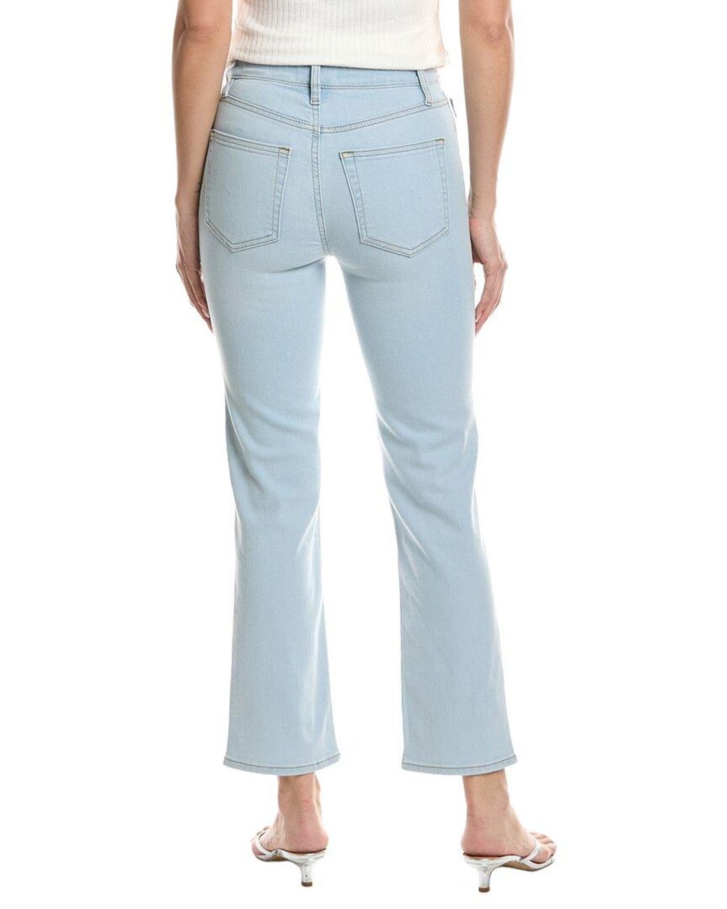 FRAME Blue Le Sleek Float Straight Jean