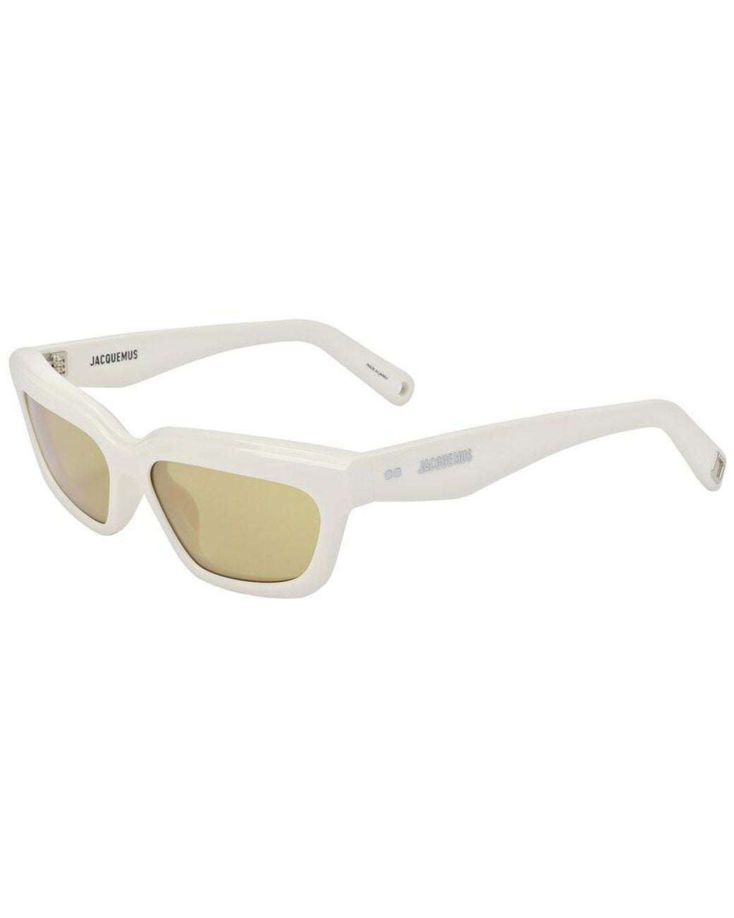Jacquemus White Jac62 54Mm Sunglasses