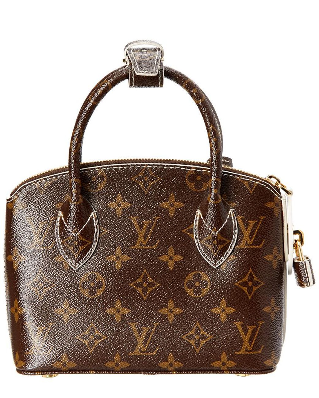 Louis Vuitton Limited Edition Monogram Canvas Fetish Lockit Bb in Brown |  Lyst Canada