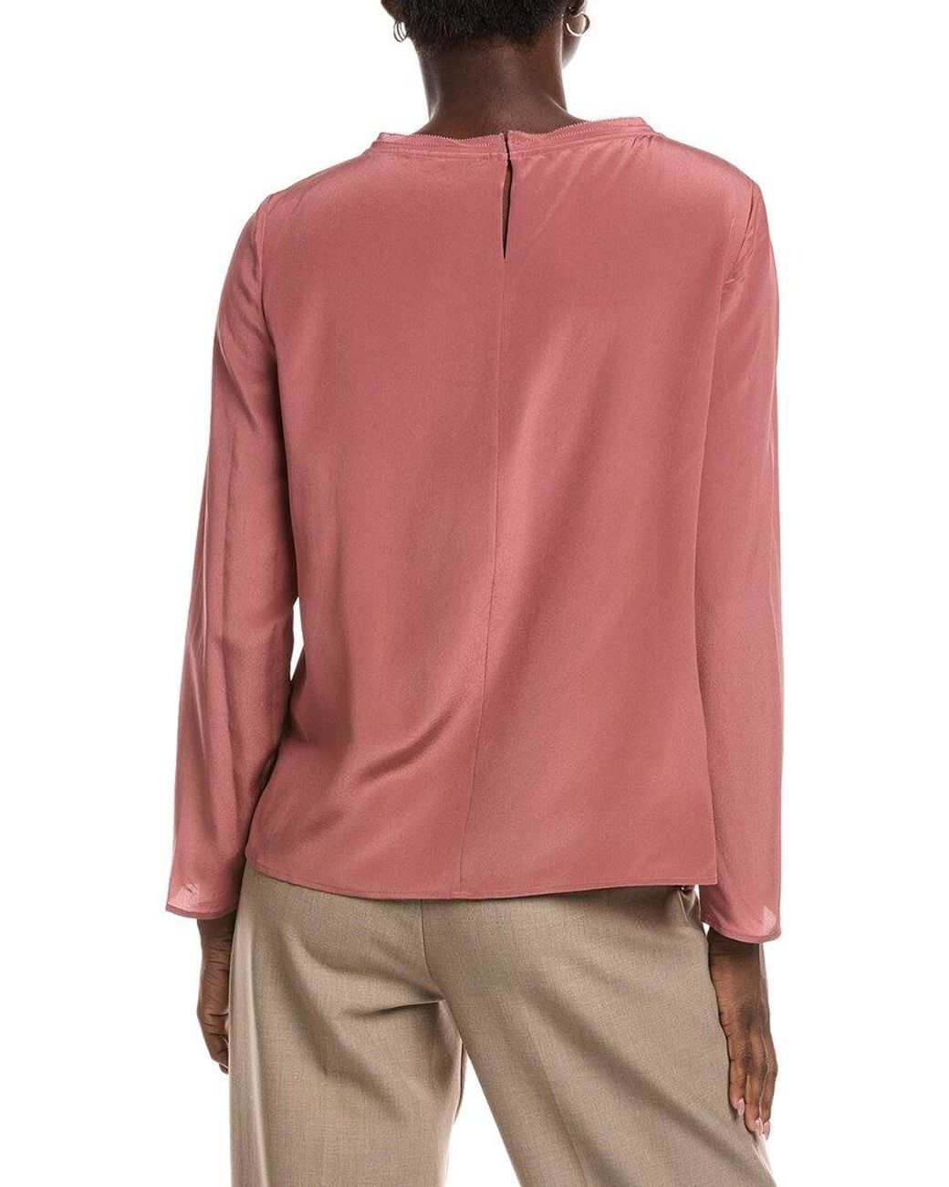 Boss Red Silk Blouse