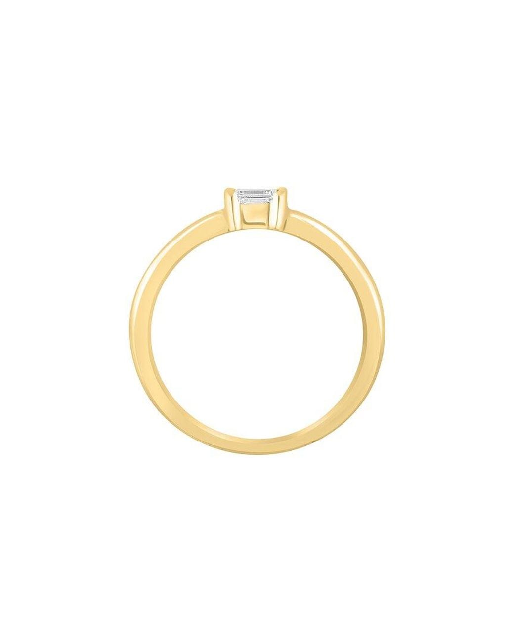 Effy Fine Jewelry Metallic 14K 0.17 Ct. Tw. Diamond Ring