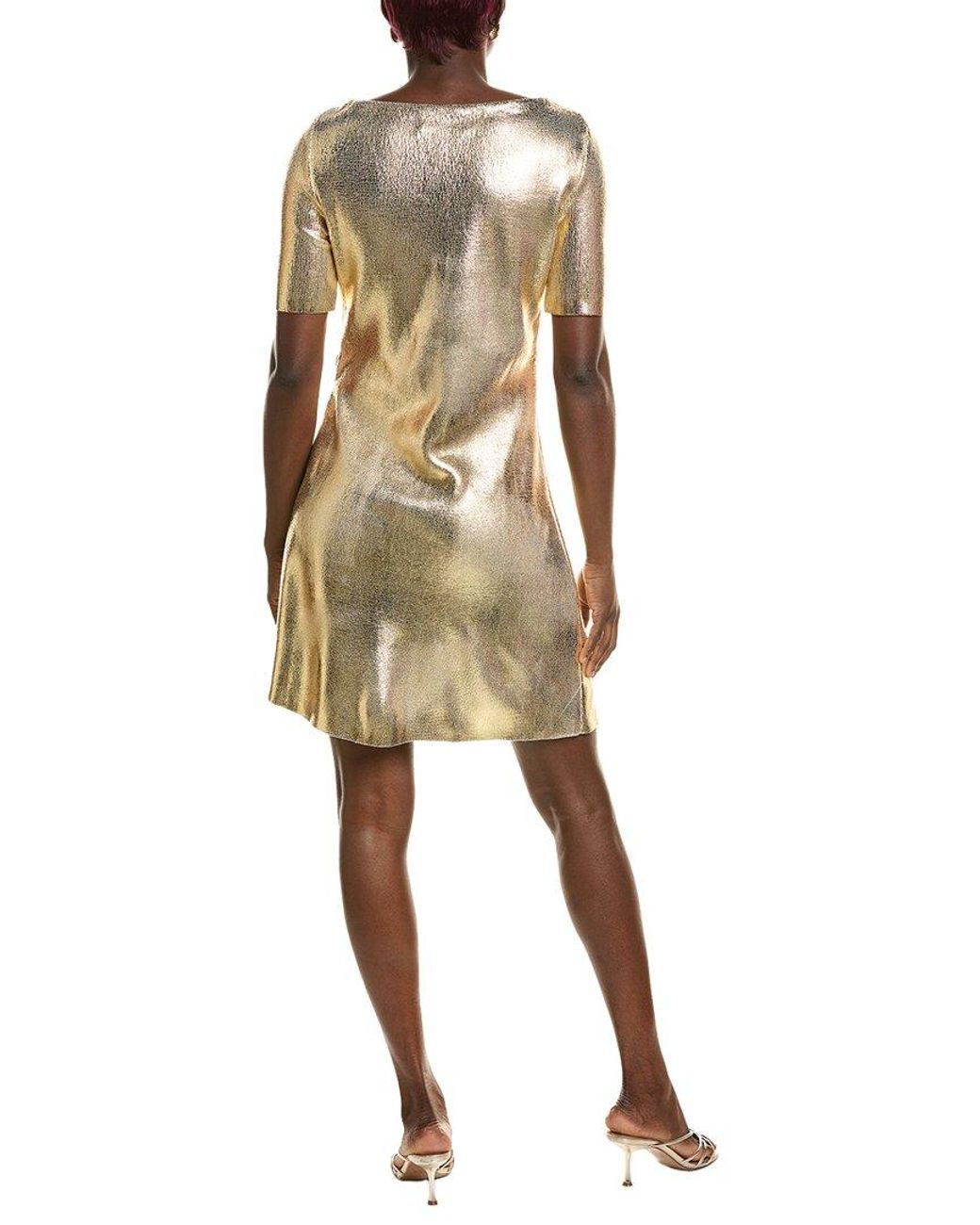 Oscar de la Renta Natural Silk-Blend Lace Embroidered Dress