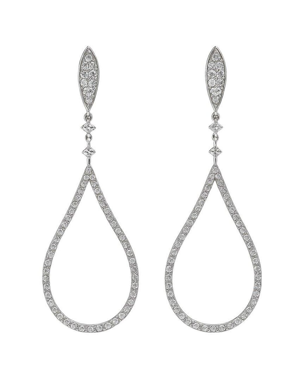 Jewels by Viomo Metallic 14K 3.01 Ct. Tw. Diamond Dangle Earrings
