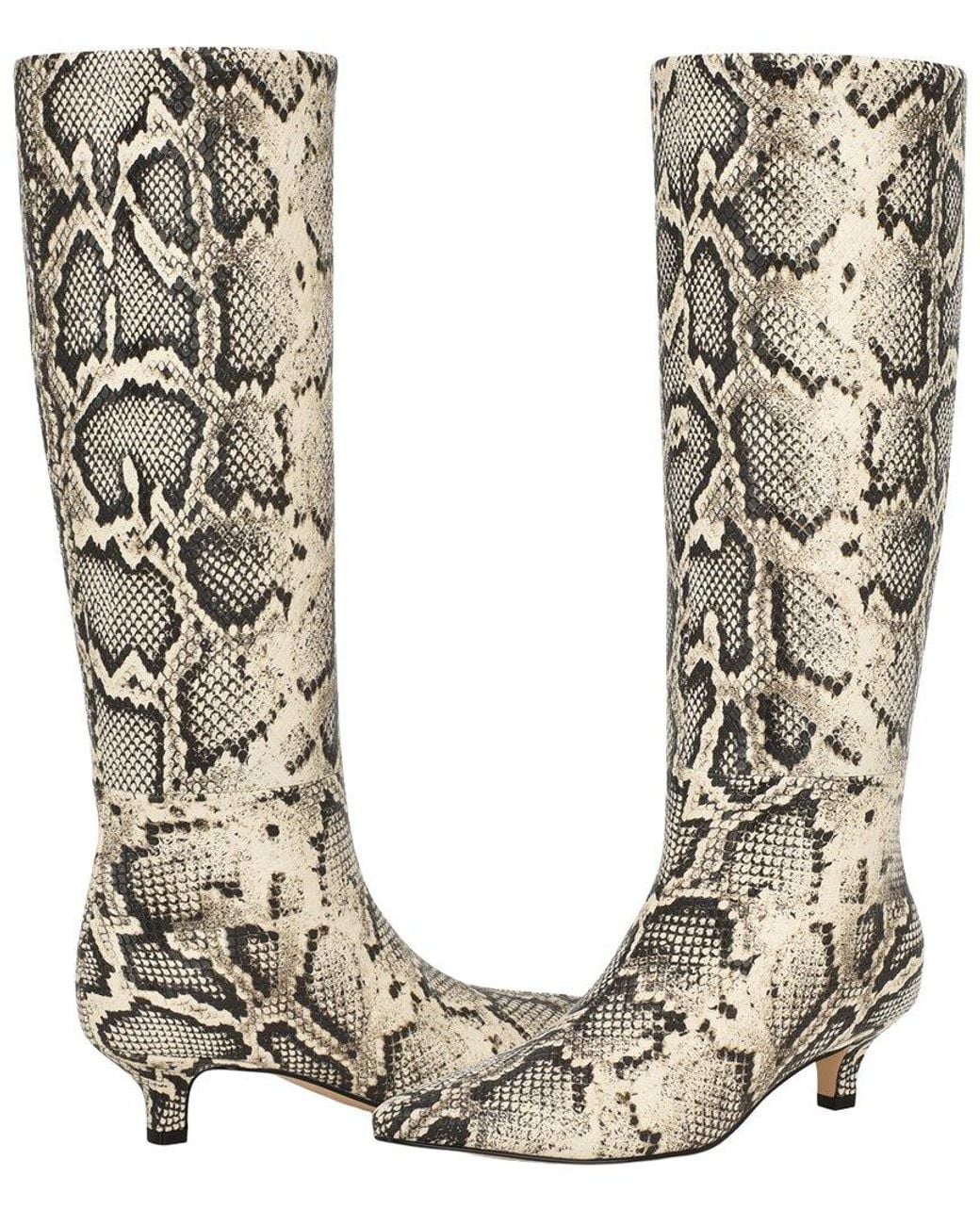 Nine West White Willa3 Boot