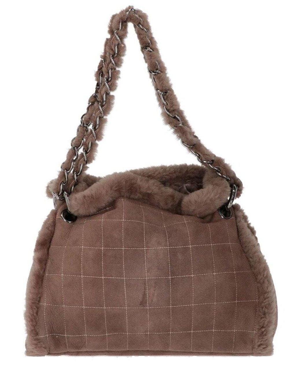 Chanel Brown Leather 2000S Bag