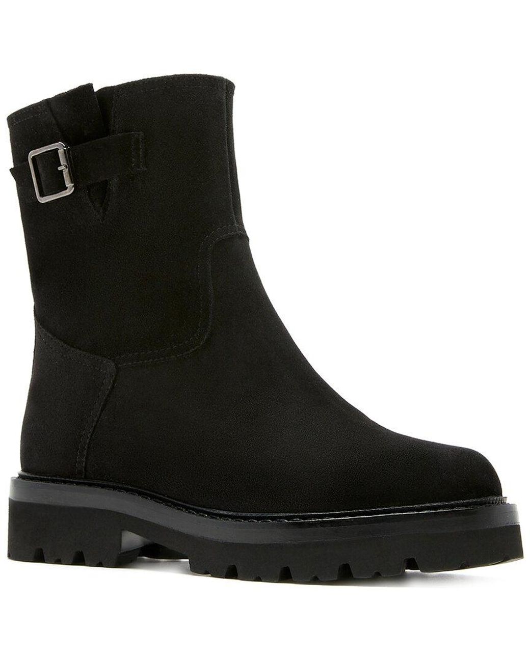 La Canadienne Black Avril Suede Boot
