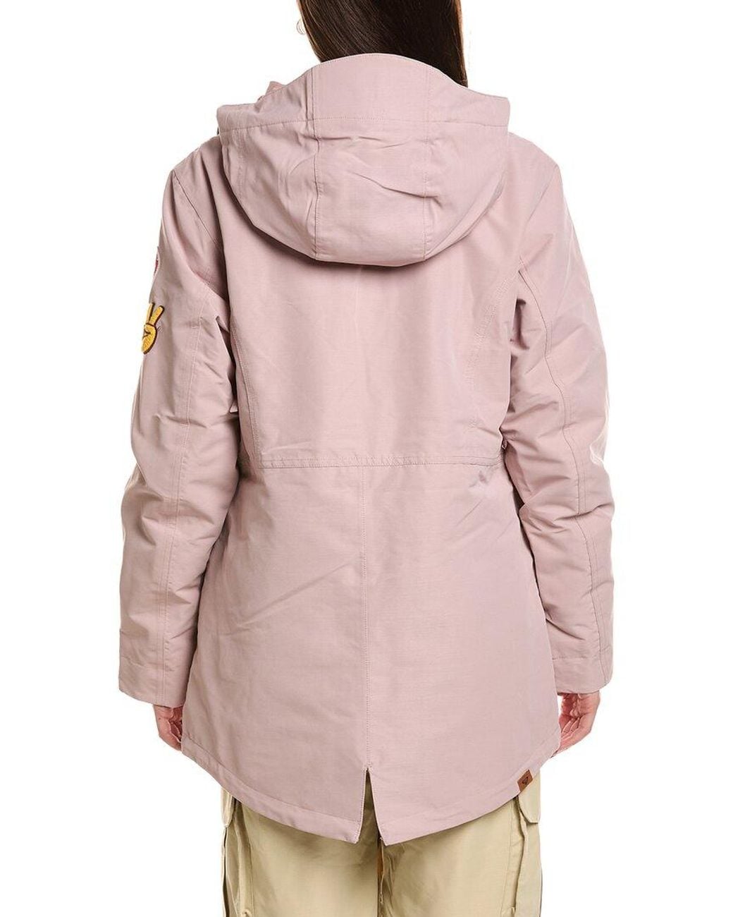 Roxy Pink Free Love Jacket