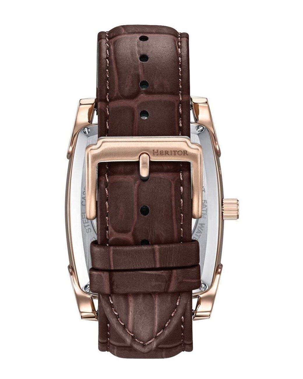 Heritor Blue Valentin Watch for men