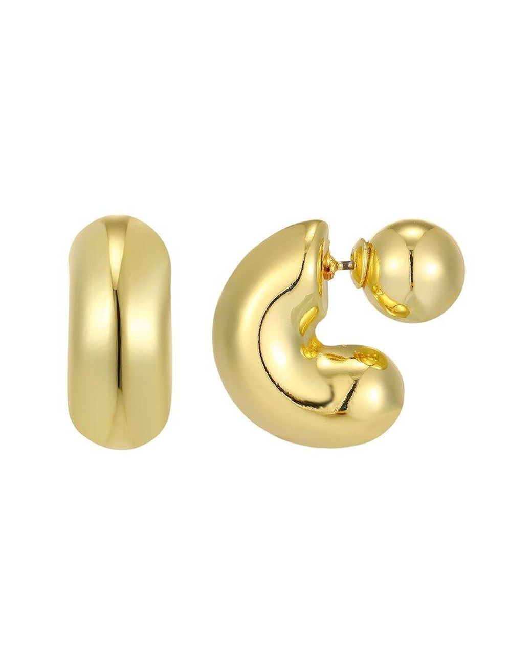 Adornia Metallic 14K Plated Earrings