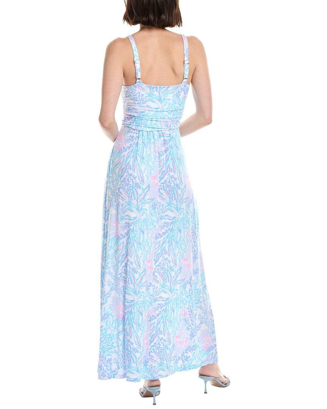 Lilly Pulitzer Blue Blake Maxi Dress