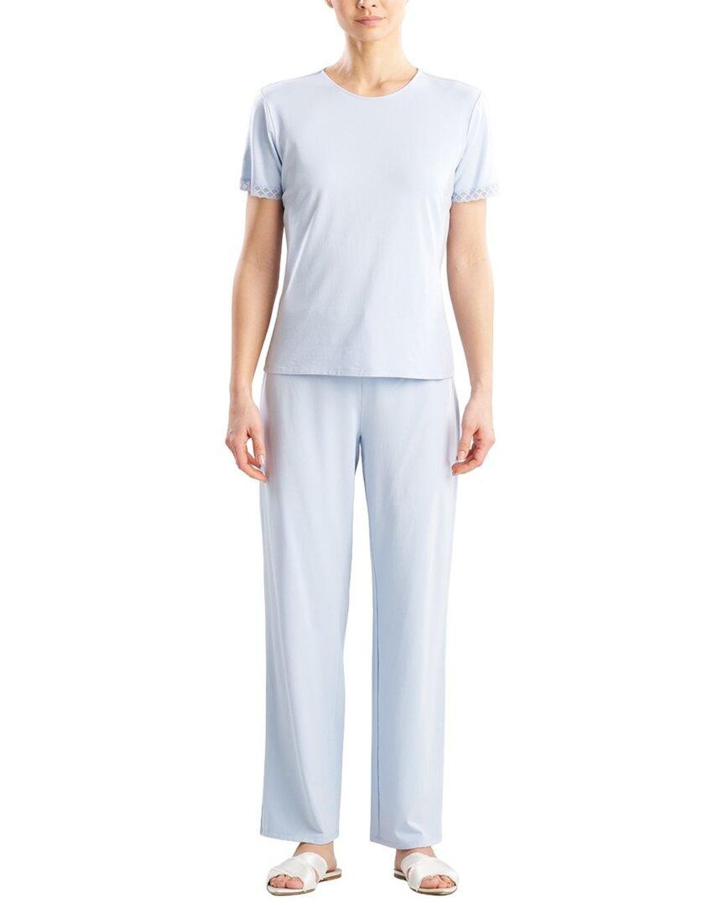 Natori Blue True Bliss T-Shirt Pj Set