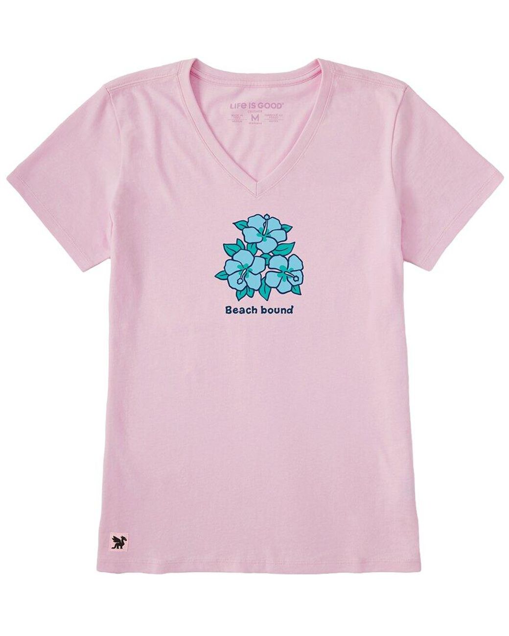Life Is Good. Pink Crusher T-Shirt
