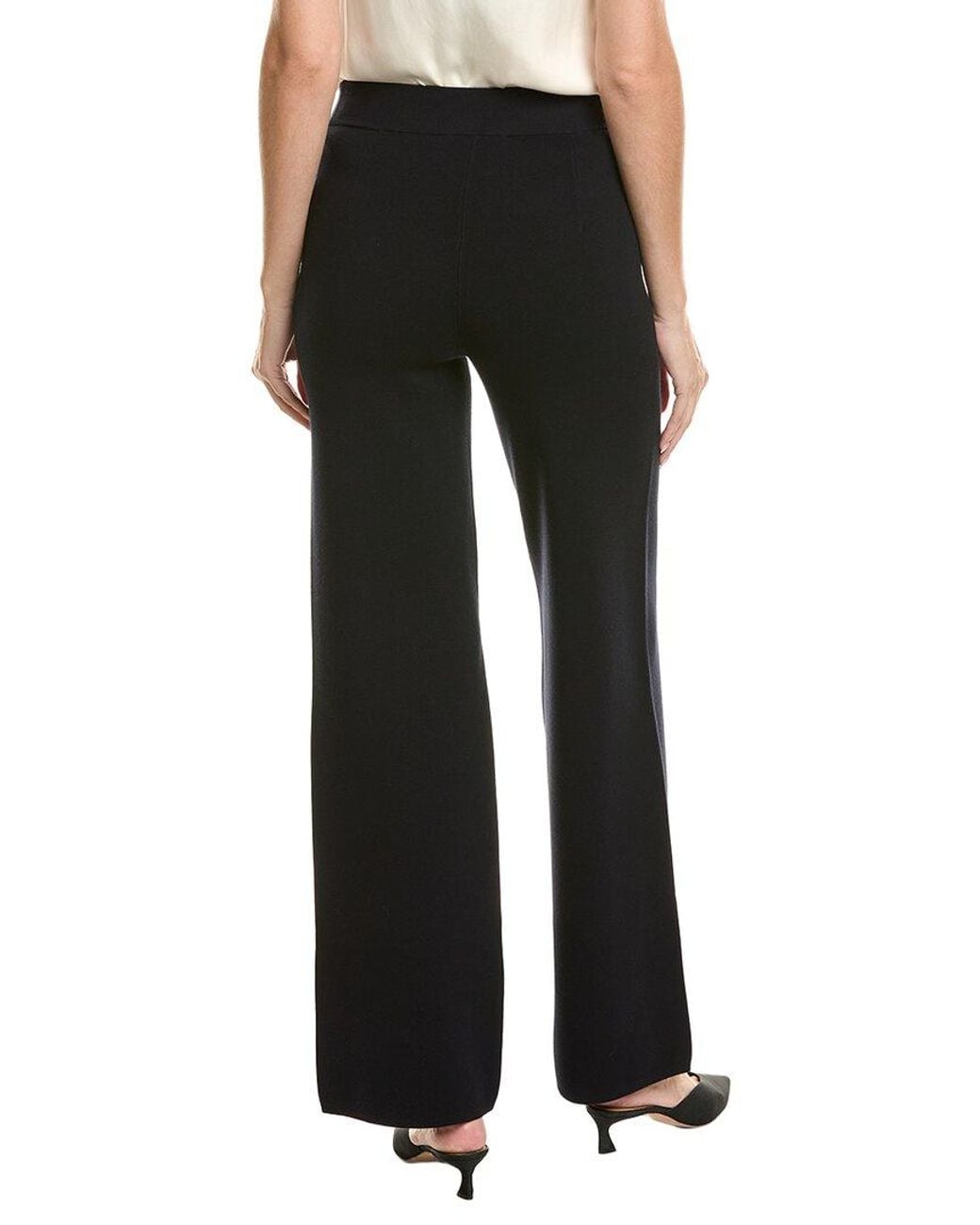 Max Mara Black Marzia Knitted Trouser
