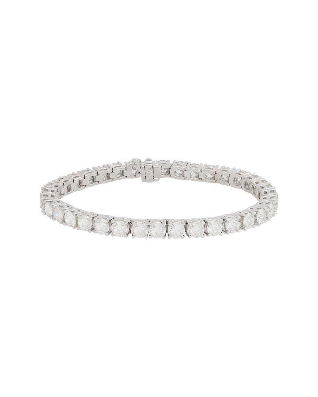 Diana M White Fine Jewelry 18k 1.25 Ct. Tw. Diamond Bracelet
