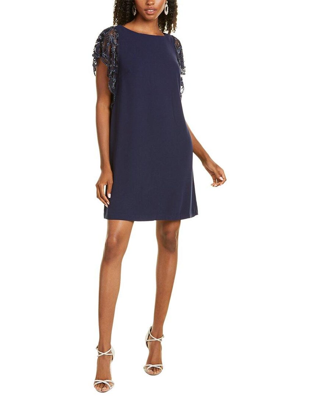 Aidan Mattox Trapeze Cocktail Dress in Blue Save 1 Lyst