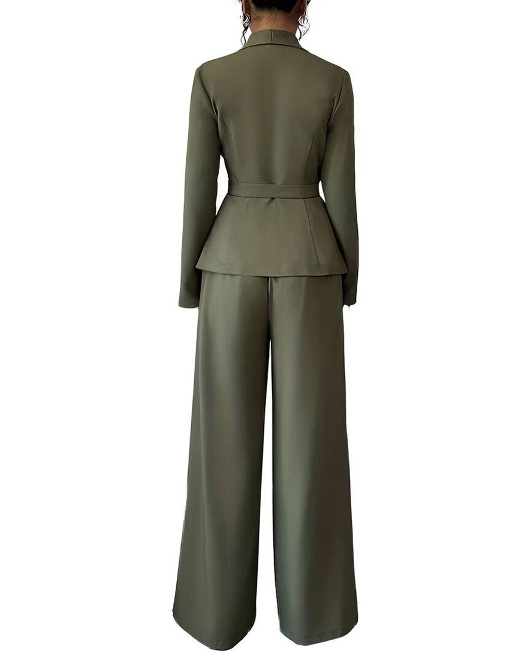 Amanda Royal Green 2Pc Blazer & Pant Set