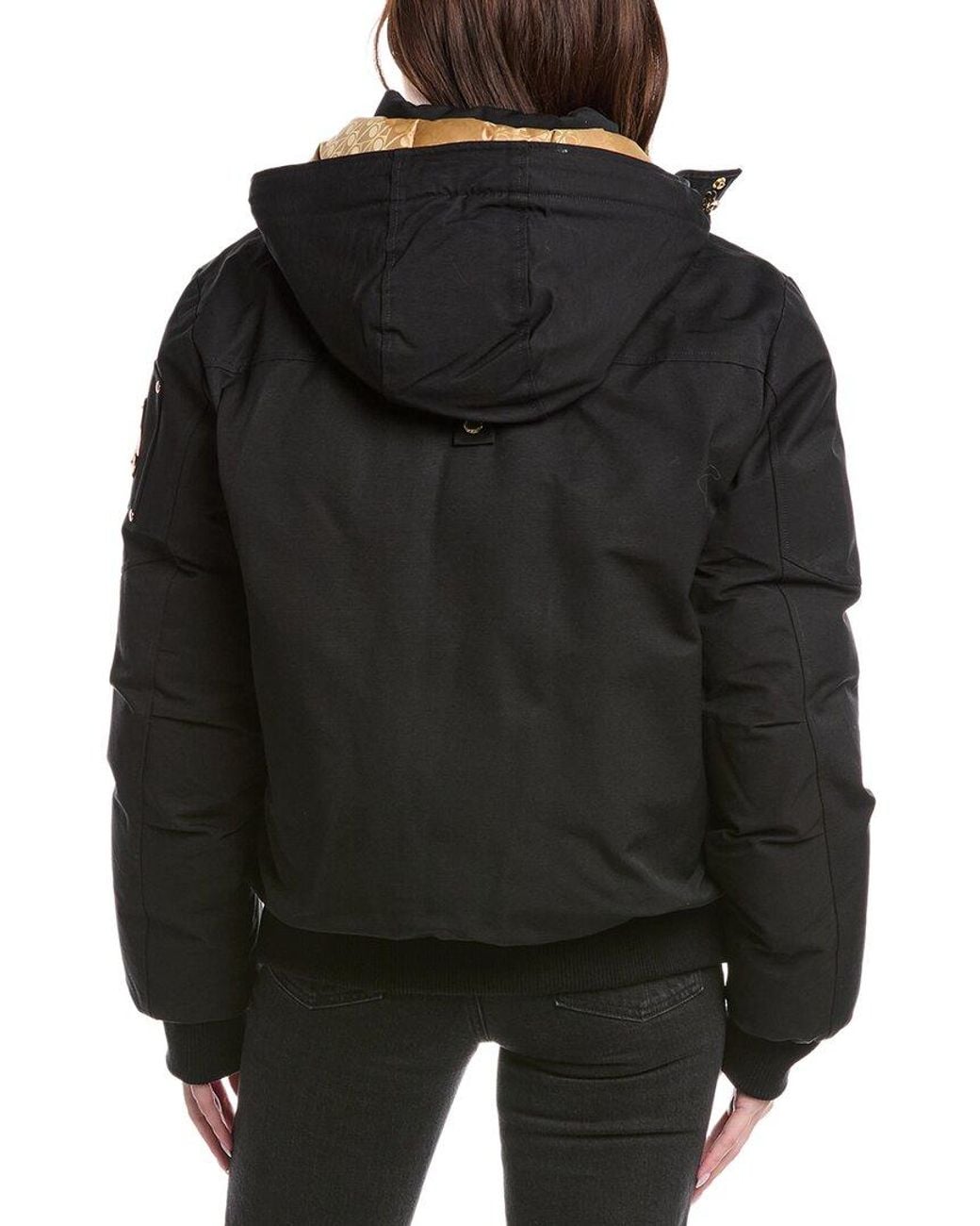 Moose Knuckles Black Down Jacket