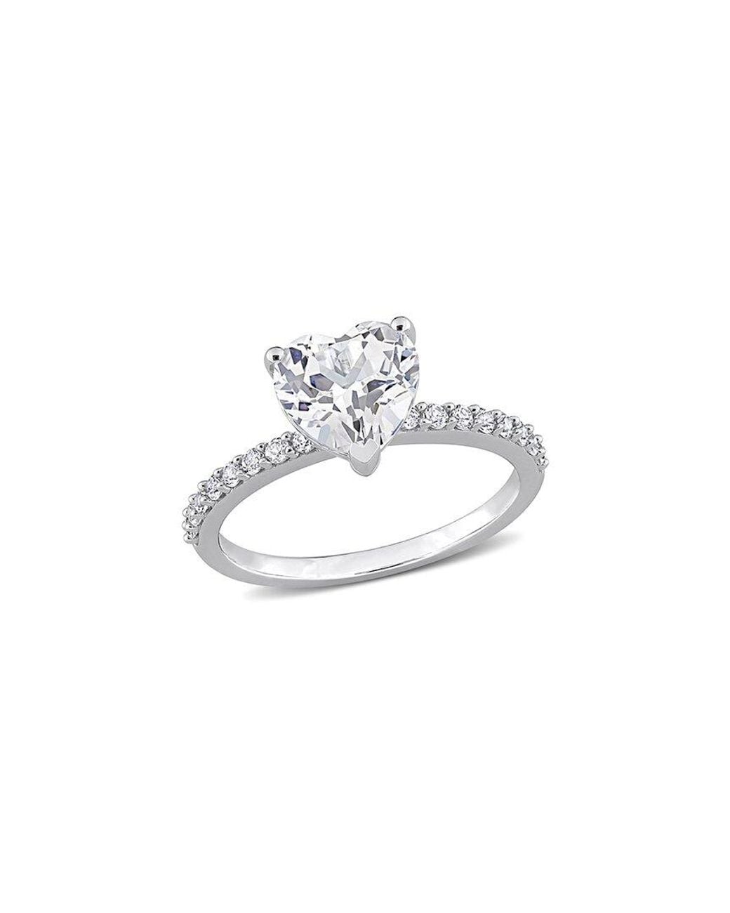 Rina Limor 10k 2.58 Ct. Tw. White Sapphire Ring
