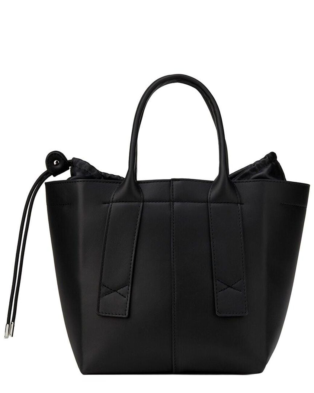 Agl Attilio Giusti Leombruni Black Trecy Leather Tote